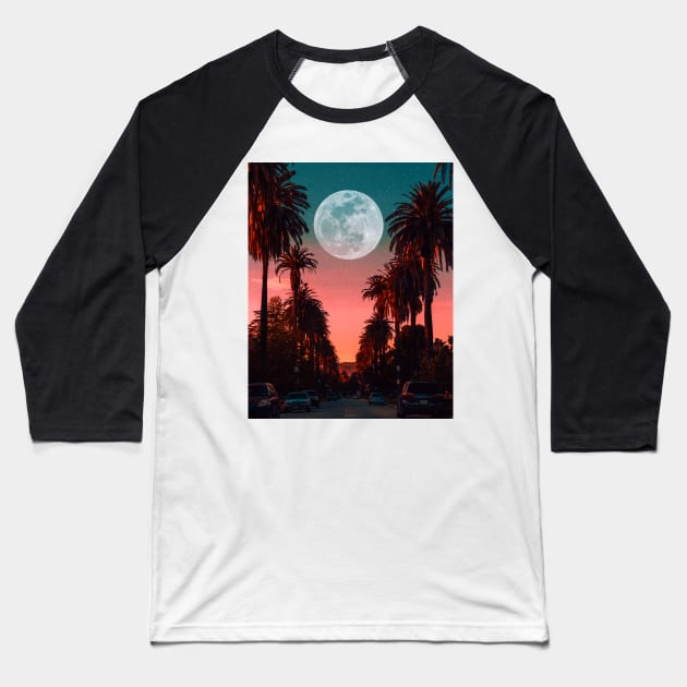 HOLLYWOOD. Baseball T-Shirt by LFHCS